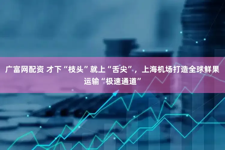 广富网配资 才下“枝头”就上“舌尖”，上海机场打造全球鲜果运输“极速通道”