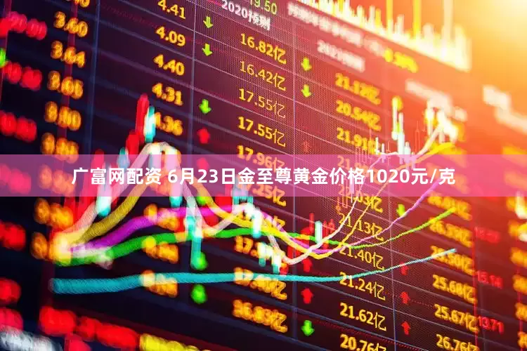 广富网配资 6月23日金至尊黄金价格1020元/克
